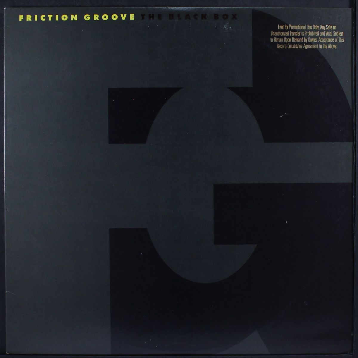 the black box by FRICTION GROOVE