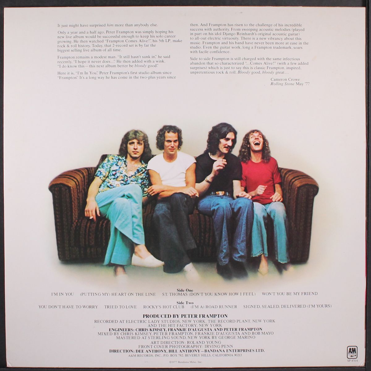 i'm in you by PETER FRAMPTON
