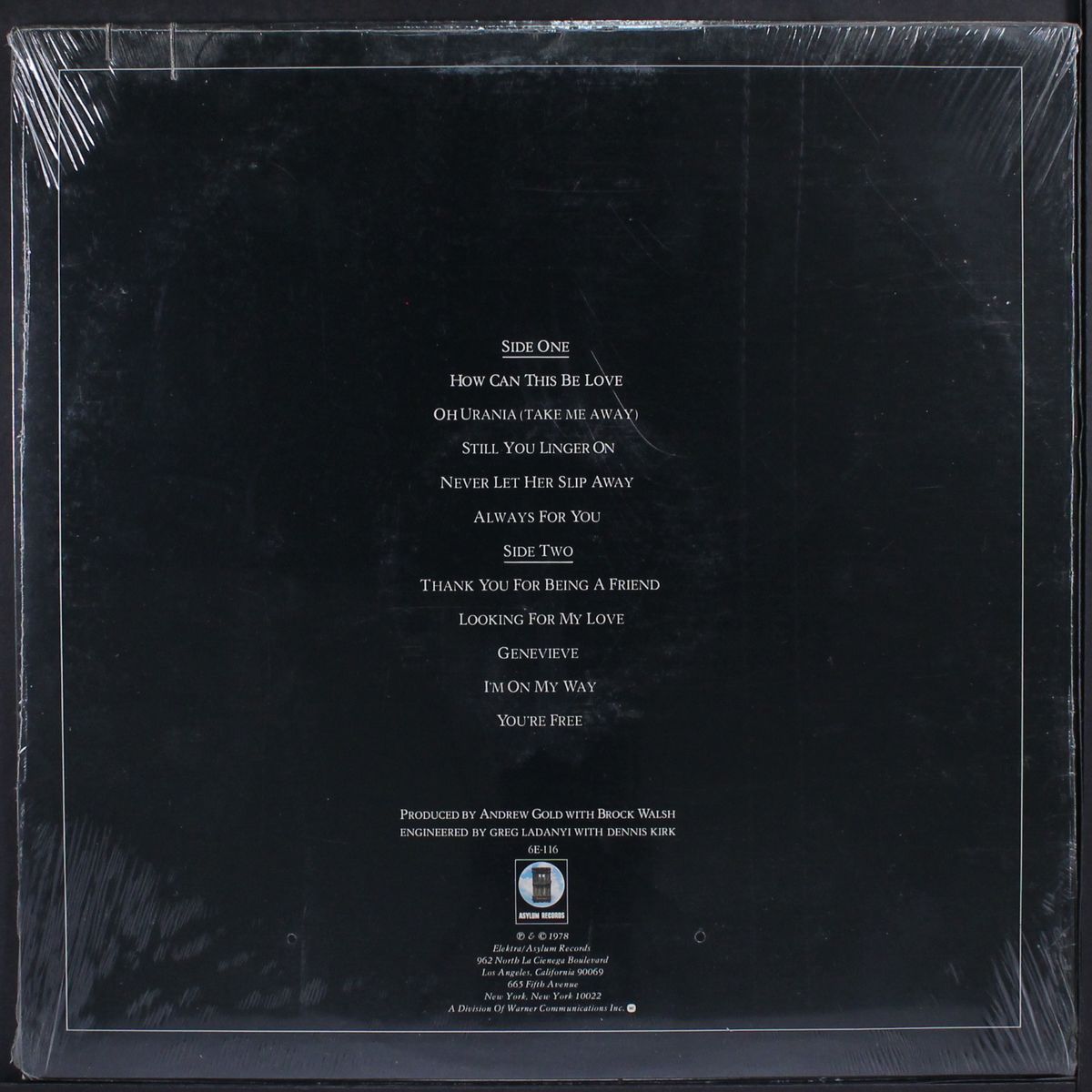 all this and heaven too by ANDREW GOLD