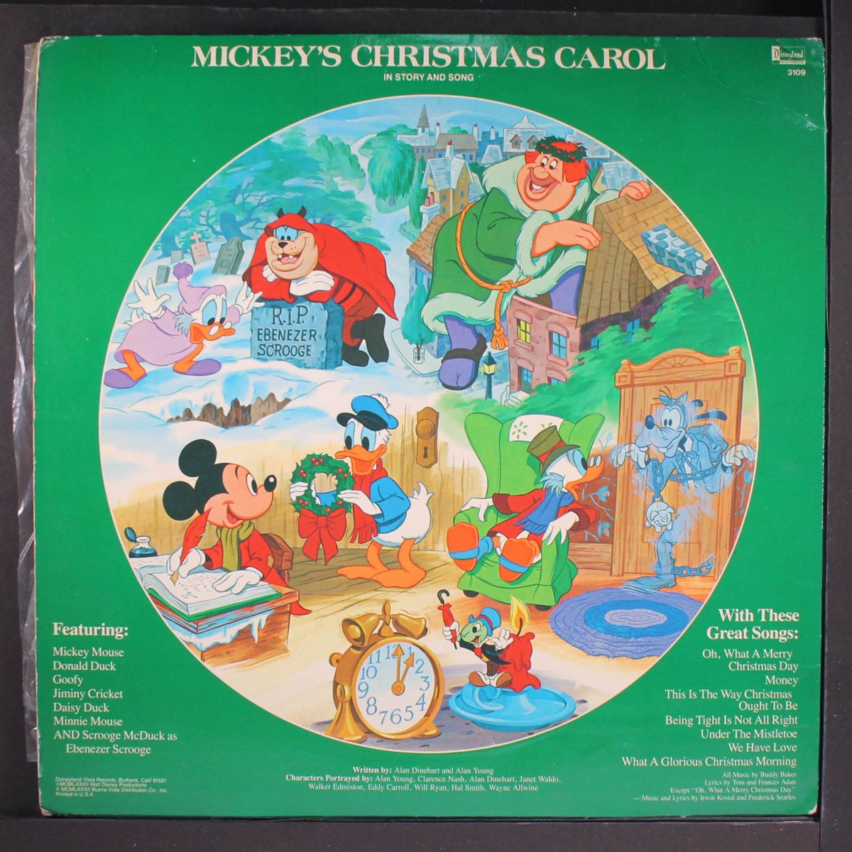 mickey's christmas carol by WALT DISNEY