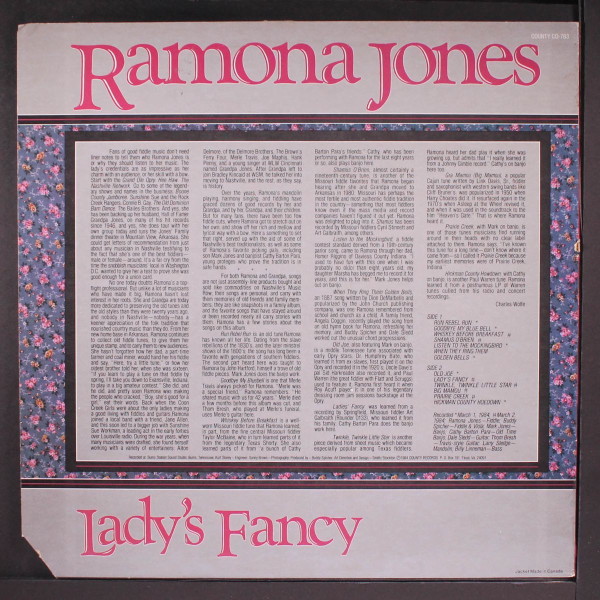 lady's fancy by RAMONA JONES