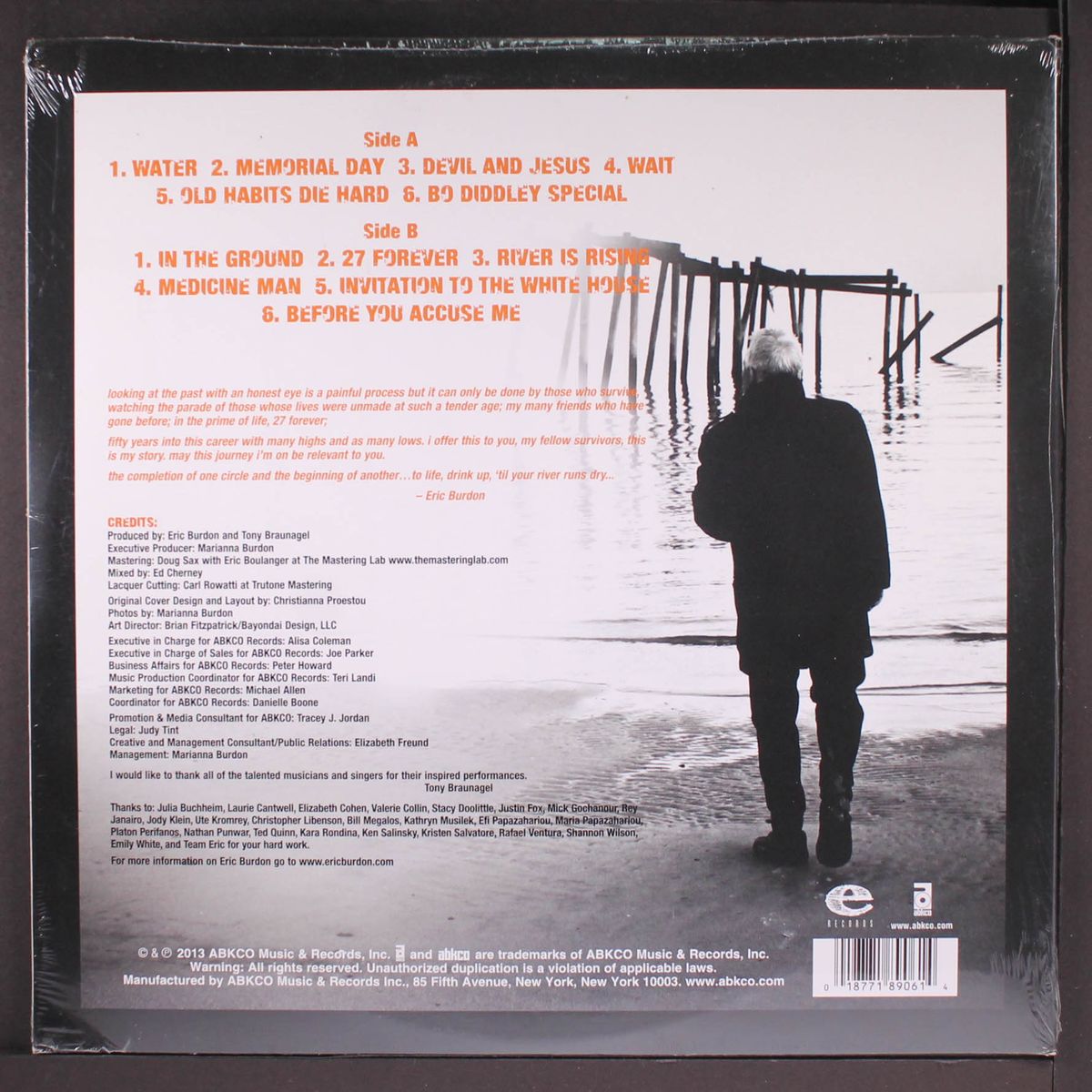 til your river runs dry by ERIC BURDON