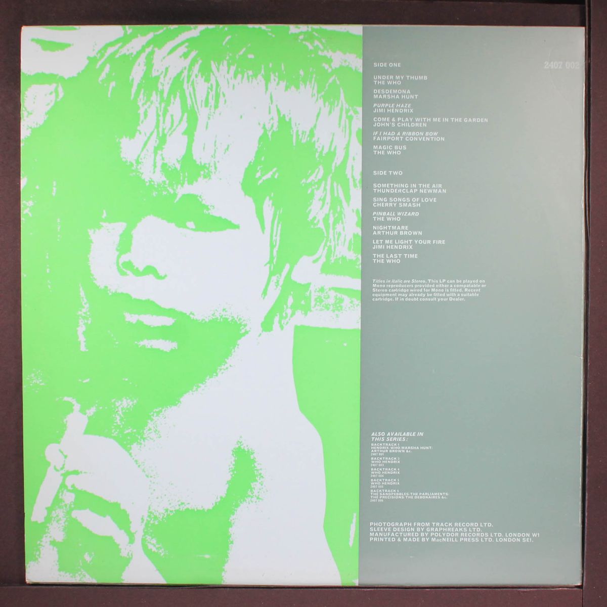 backtrack 2 by VARIOUS