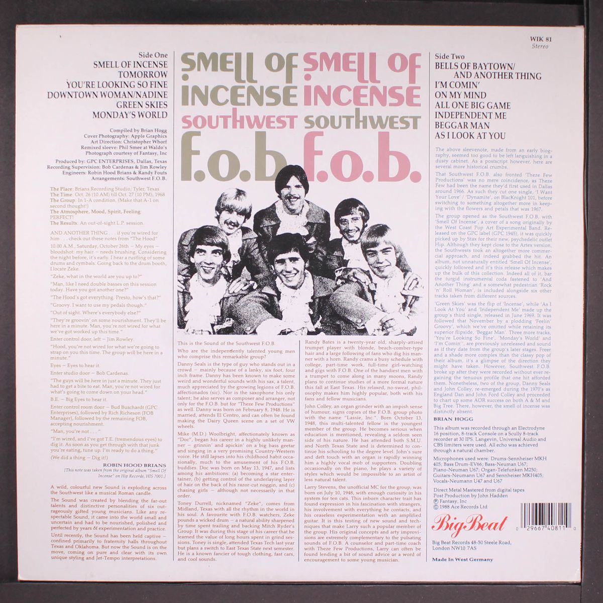 smell of incense by SOUTHWEST F.O.B.