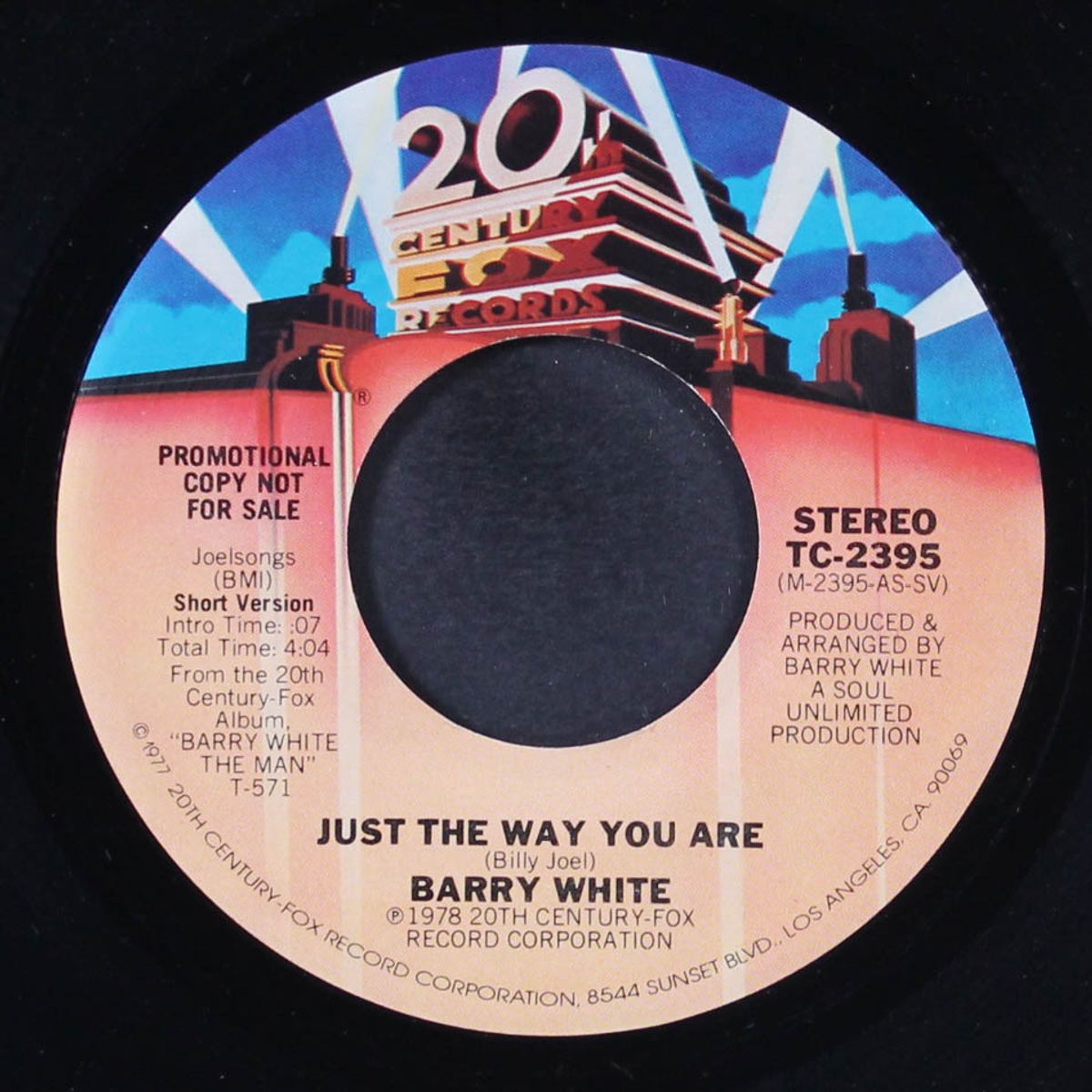 just the way you are / same by BARRY WHITE