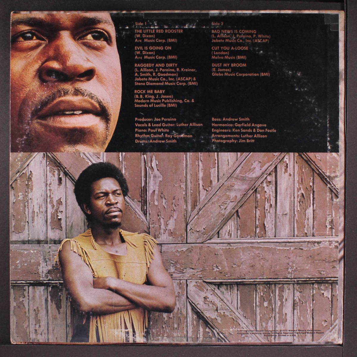 bad news is coming by LUTHER ALLISON