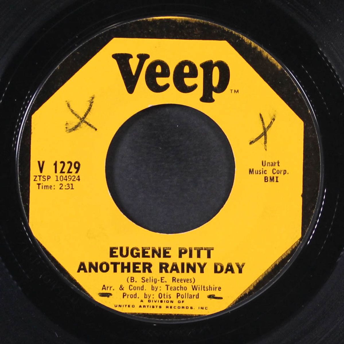 why why why / another rainy day by EUGENE PITT