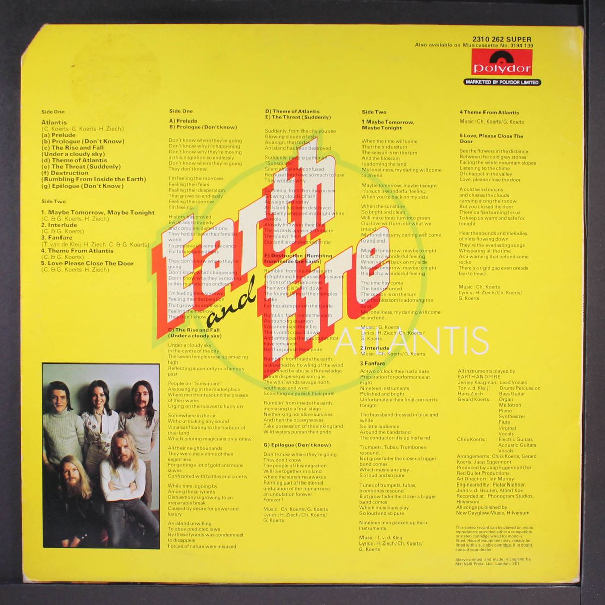 atlantis by EARTH & FIRE