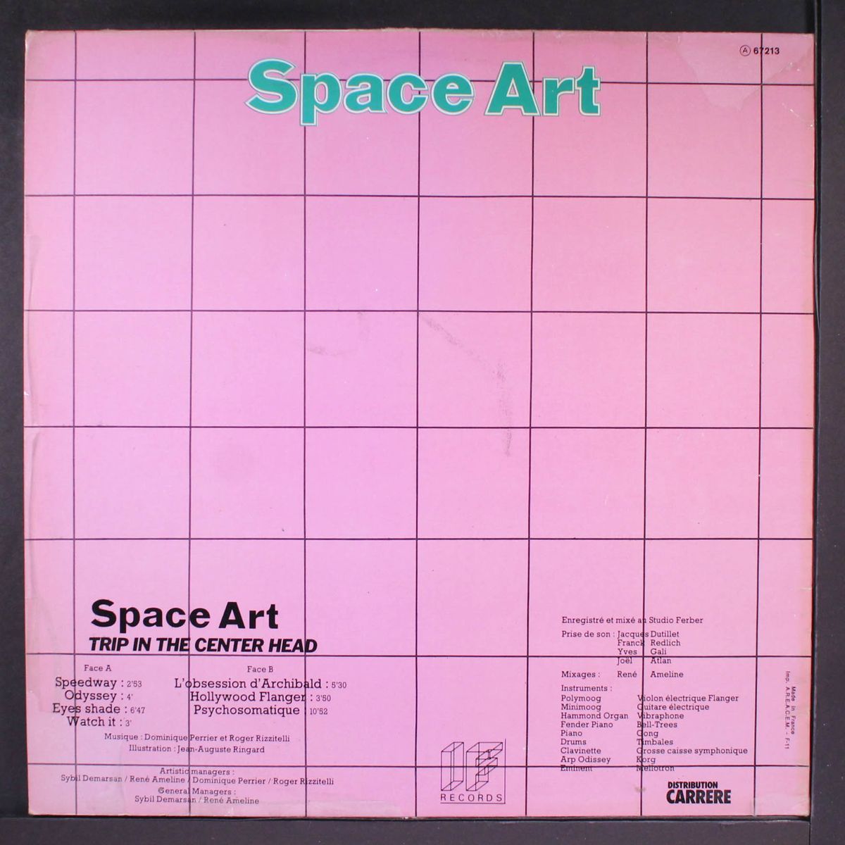 trip in the head center by SPACE ART