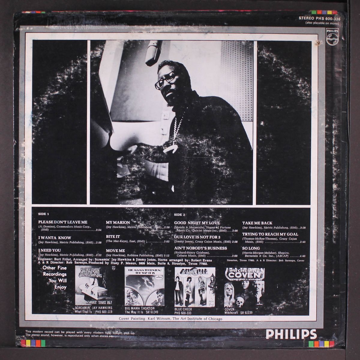 because is in your mind by SCREAMIN' JAY HAWKINS