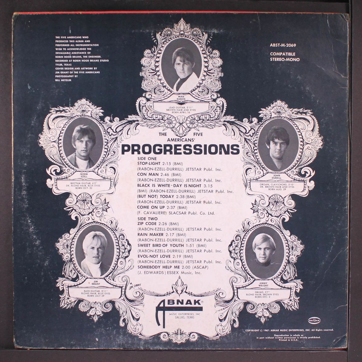 progressions by FIVE AMERICANS