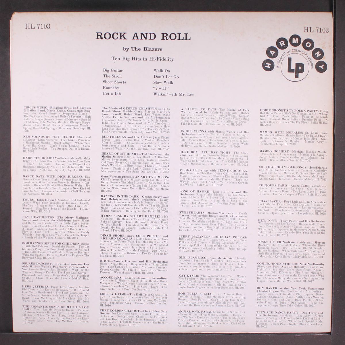 rock and roll by BLAZERS