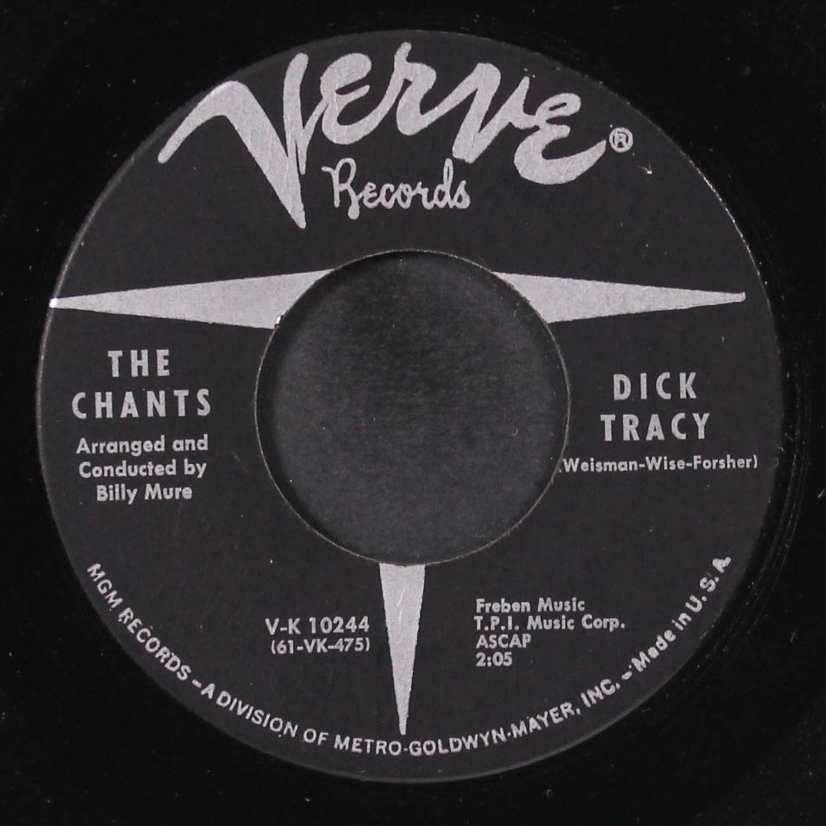 dick tracy / choo choo by CHANTS