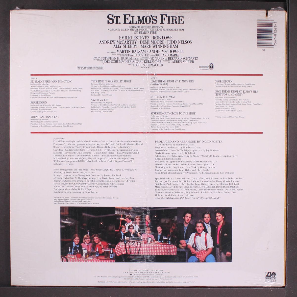 st. elmo's fire by SOUNDTRACK