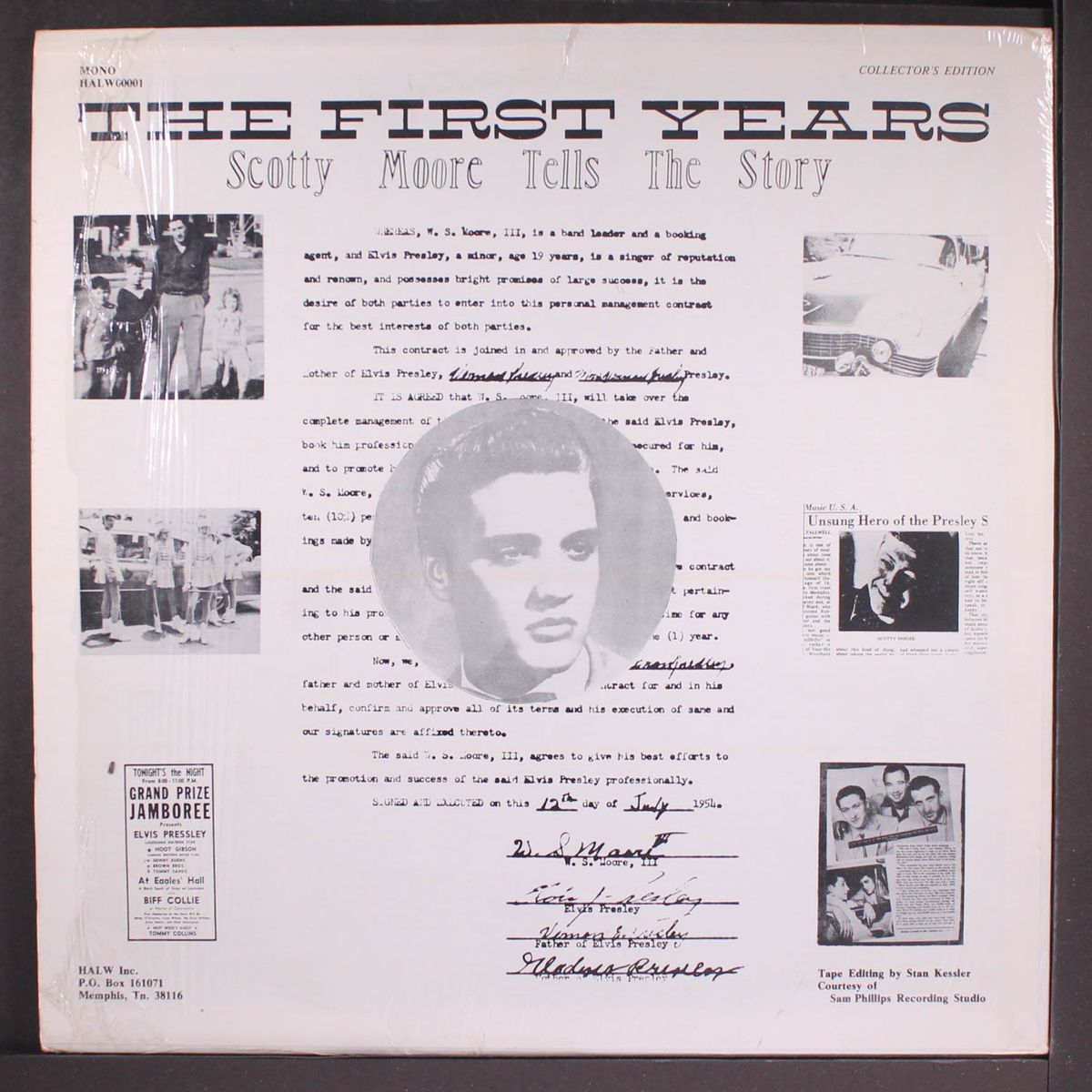 the first years by ELVIS PRESLEY