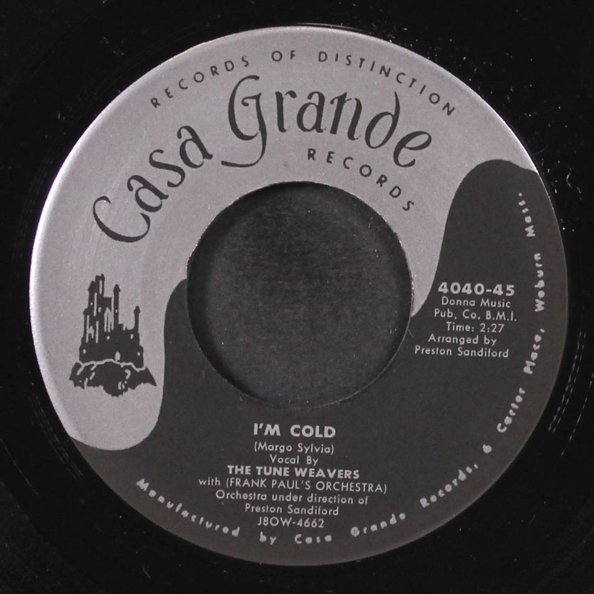 there stands my love / i'm cold by TUNE WEAVERS