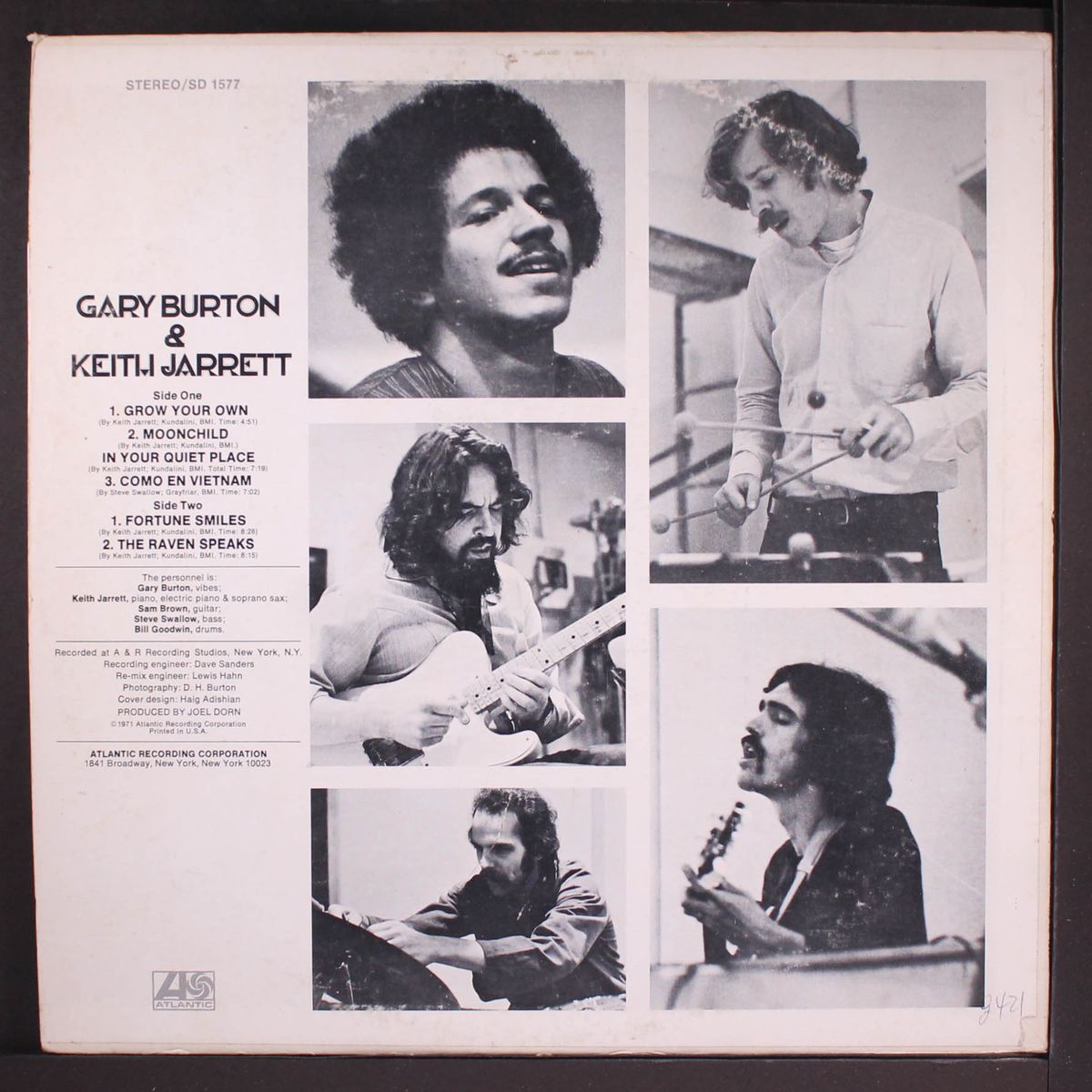 gary burton & keith jarrett by GARY BURTON & KEITH JARRETT