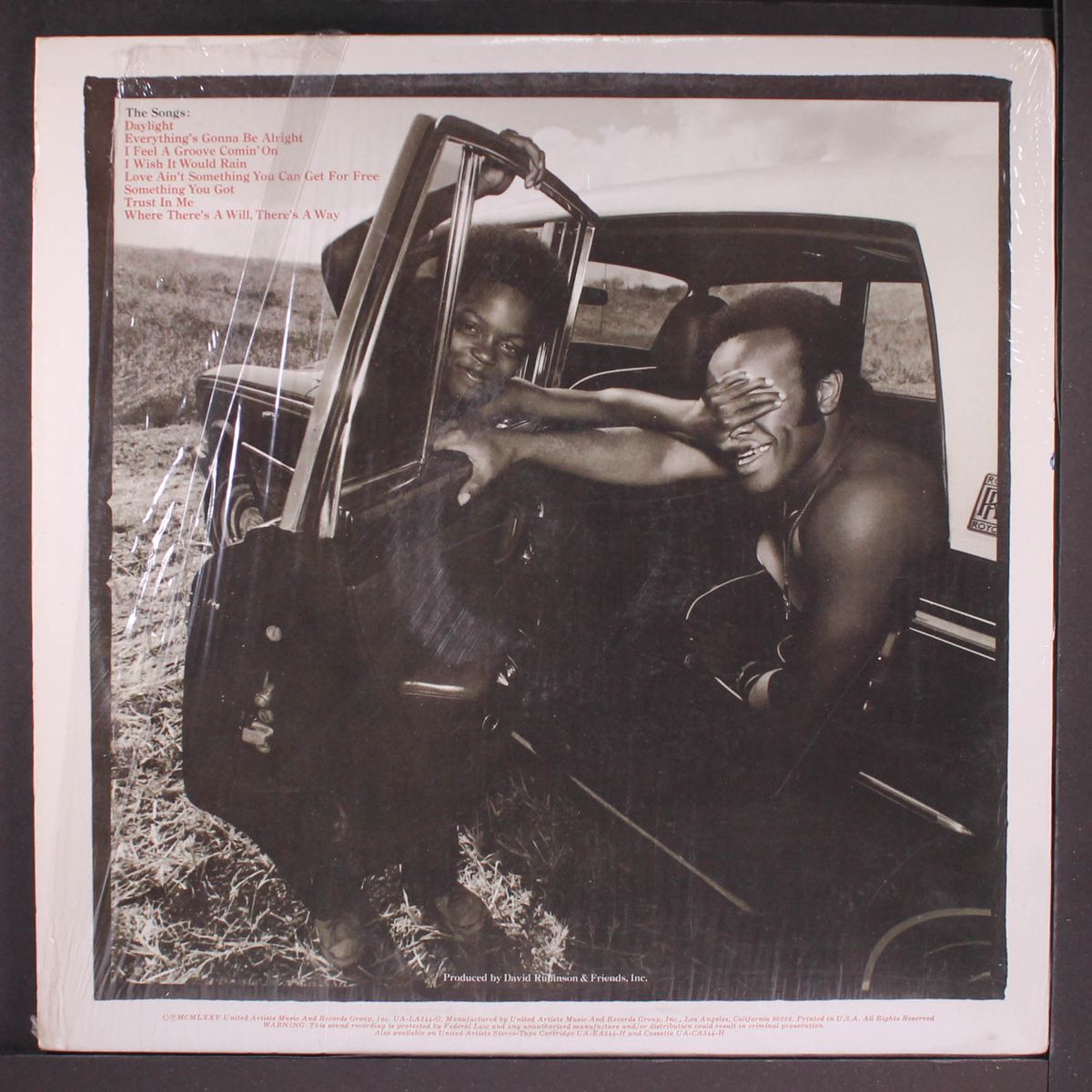 safety zone by BOBBY WOMACK