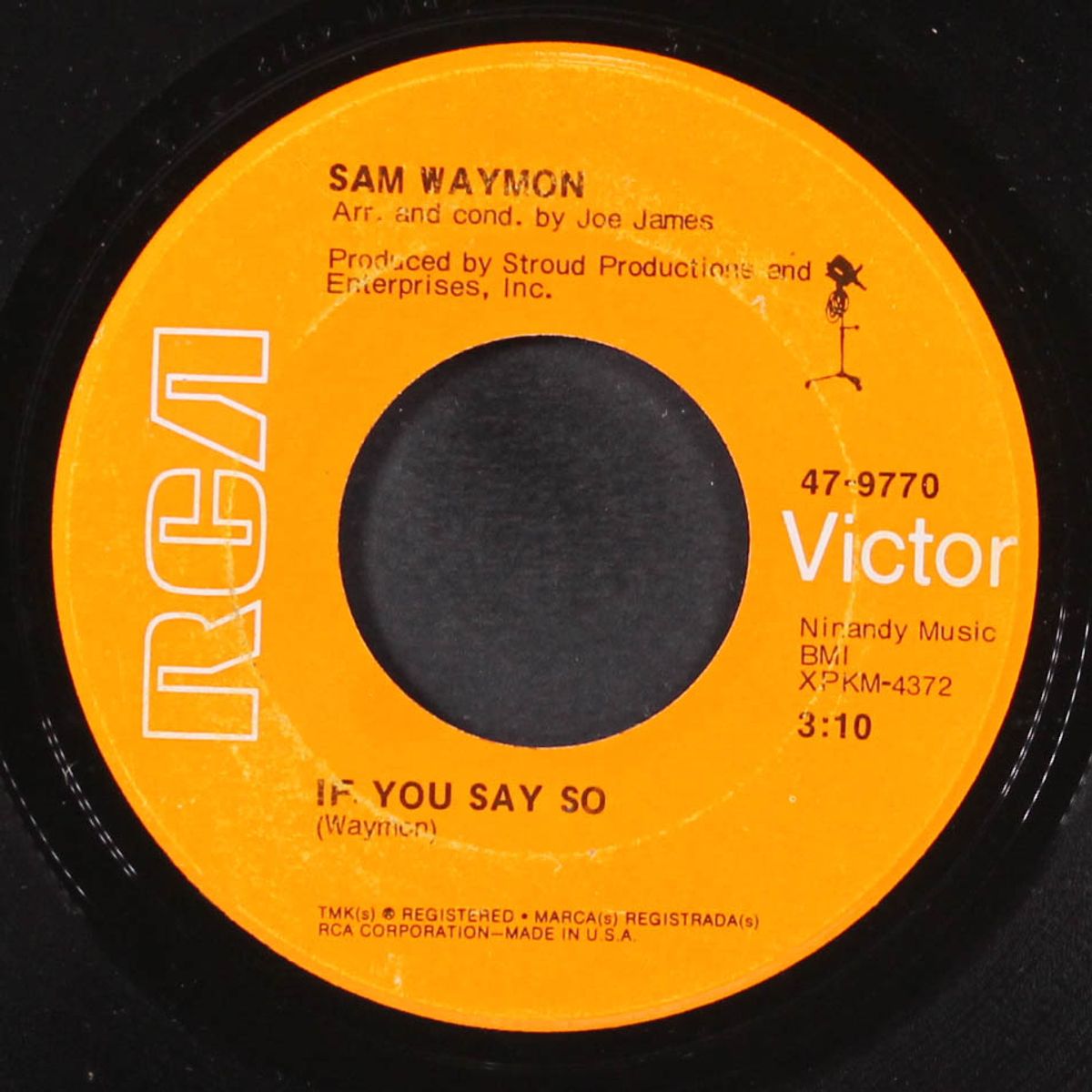 if you say so / it be's that way sometimes by SAM WAYMON