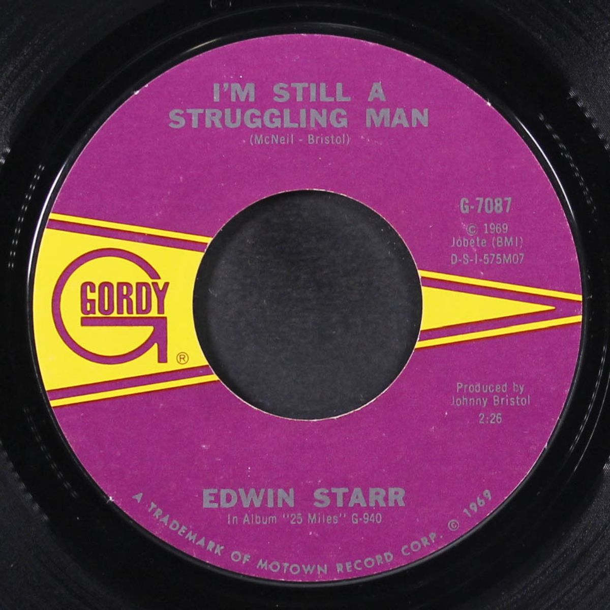 i'm still a struggling man / pretty little angel by EDWIN STARR