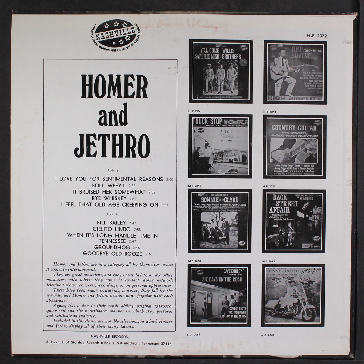 best of by HOMER & JETHRO