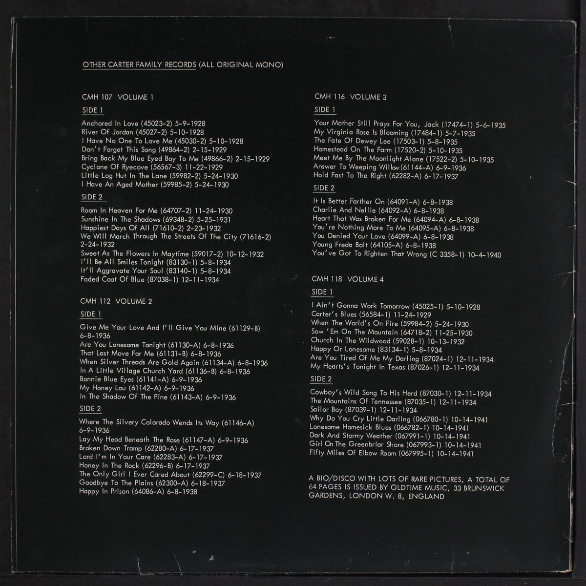 vol. 2 by CARTER FAMILY