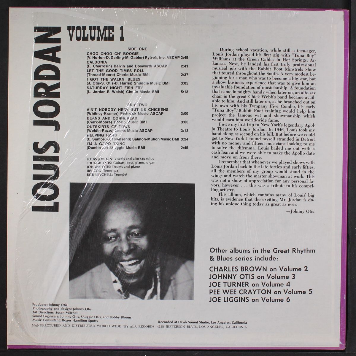 great rhythm & blues oldies by LOUIS JORDAN
