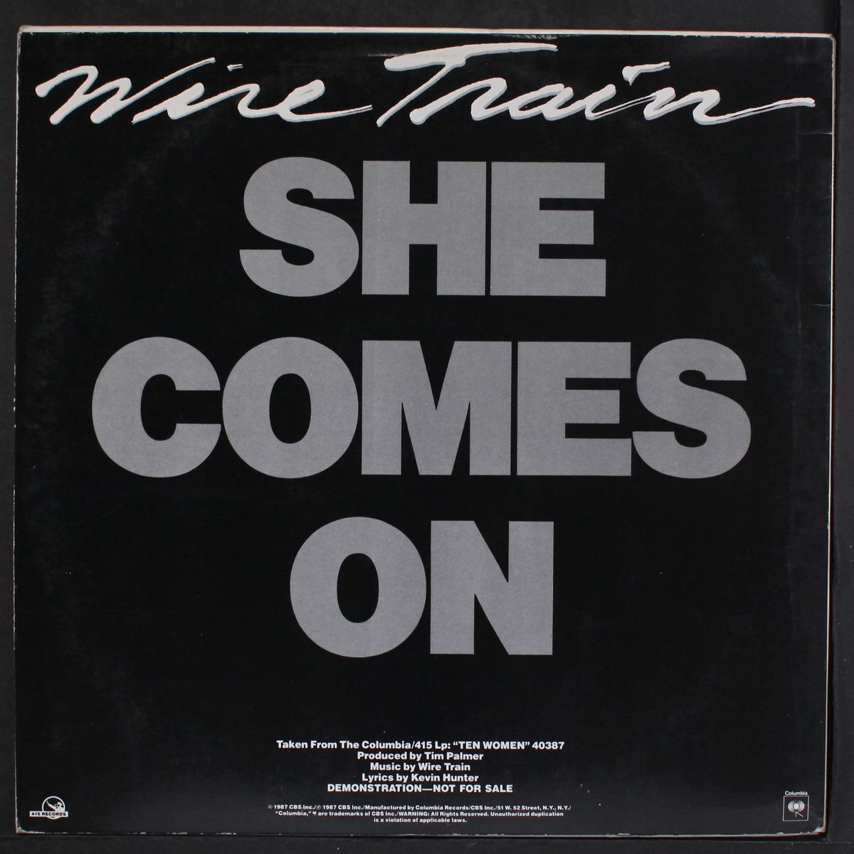 she comes on / same by WIRE TRAIN
