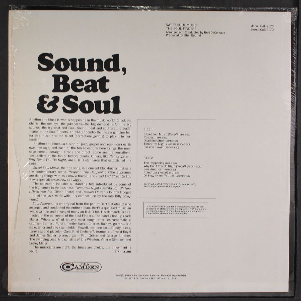 sweet soul music by SOUL FINDERS