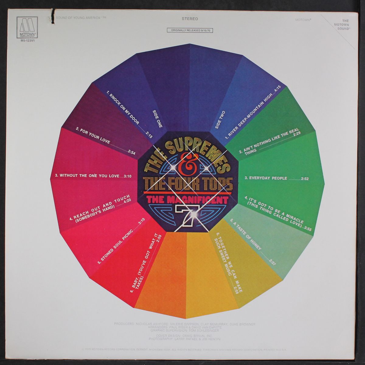 the magnificent 7 by SUPREMES & FOUR TOPS