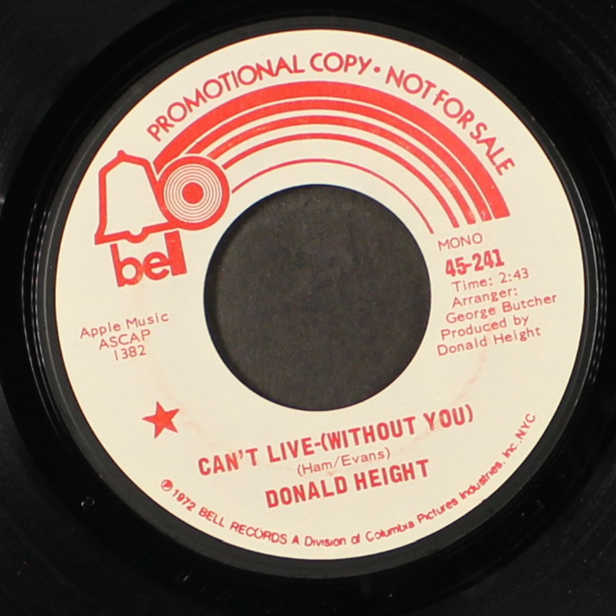 can't live / mono by DONALD HEIGHT