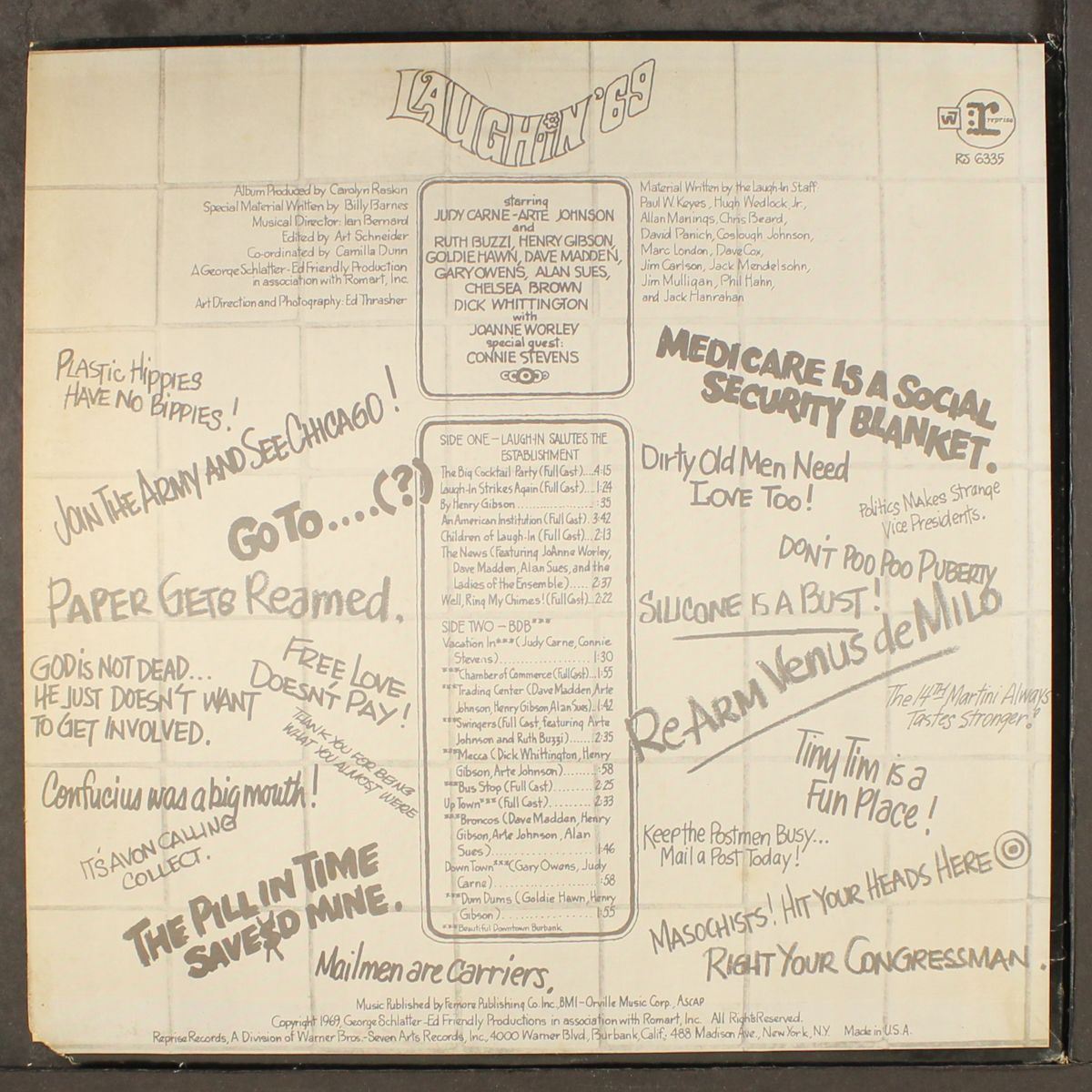 laugh-in '69 by ORIGINAL CAST