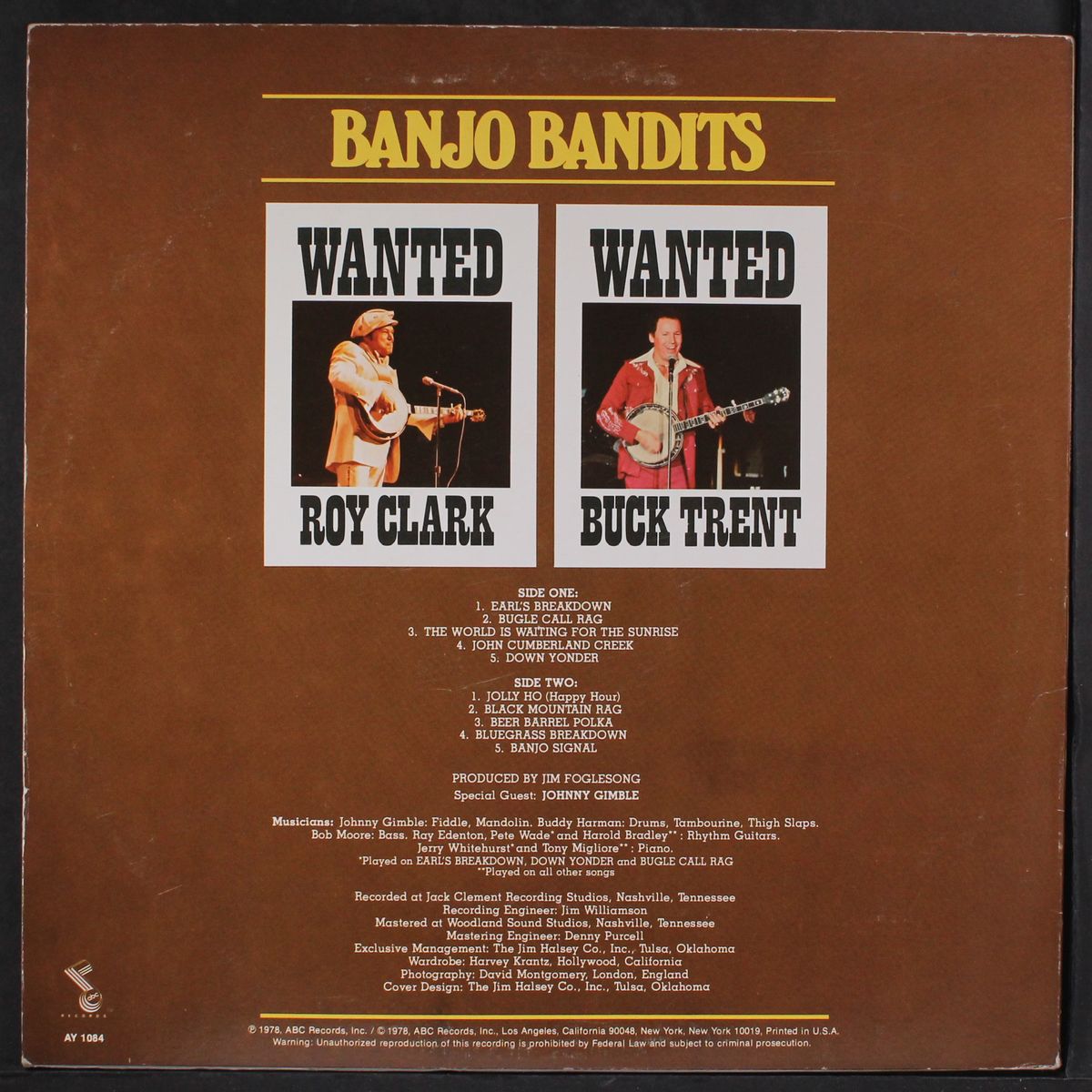 banjo bandits by ROY CLARK & BUCK TRENT