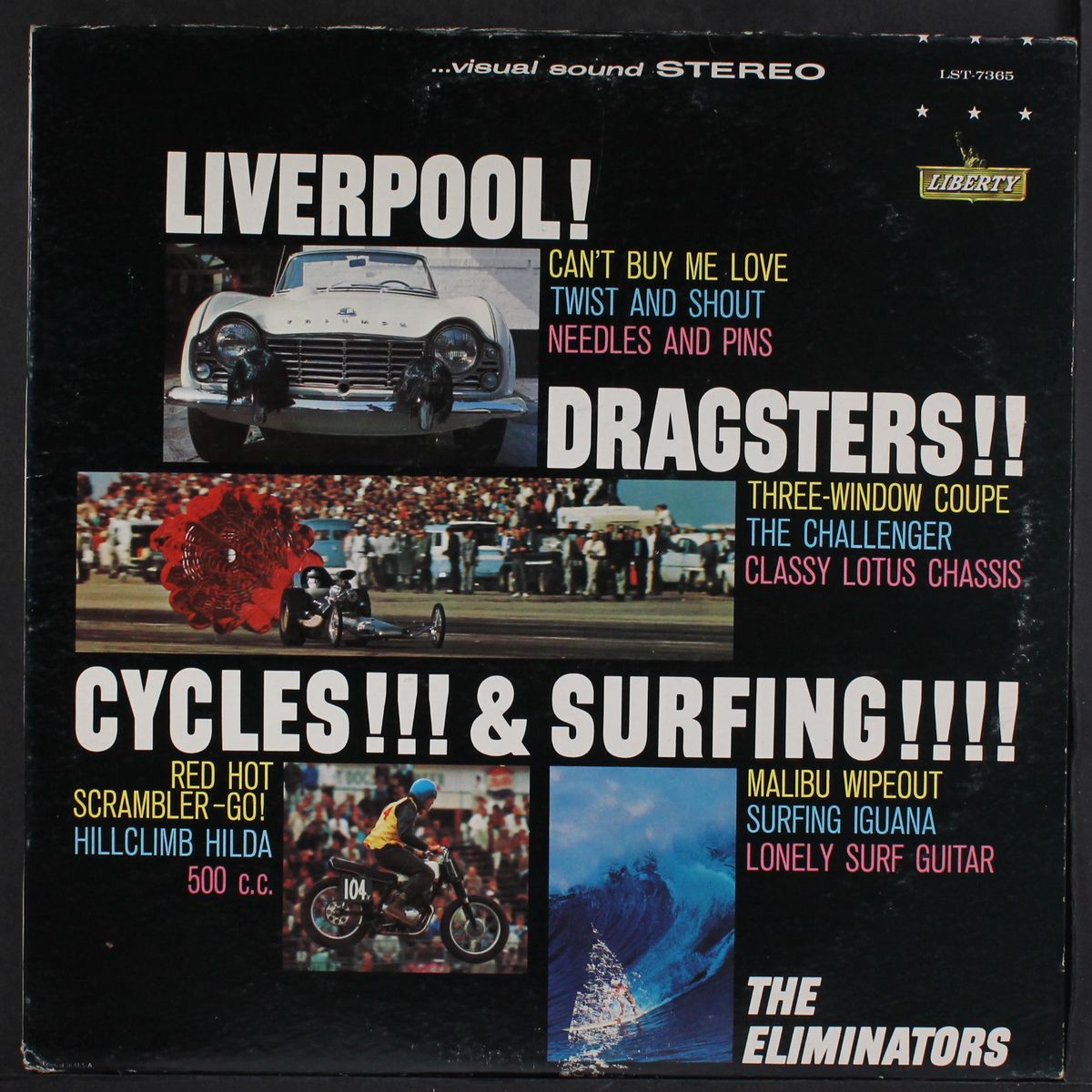 liverpool, dragsters, cycles & surfing by ELIMINATORS