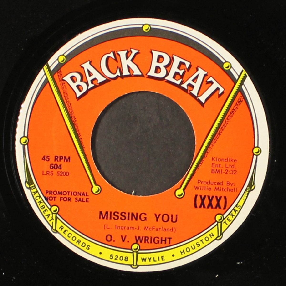 this hurt is real / missing you by O.V. WRIGHT