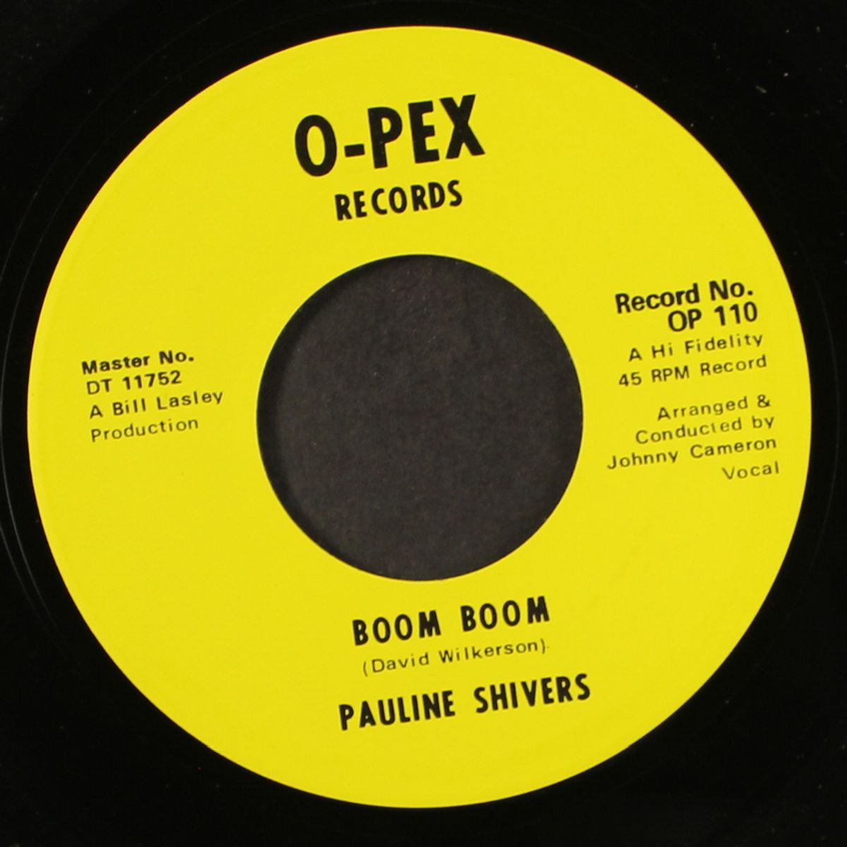 you better tell him no / boom boom by PAULINE SHIVERS