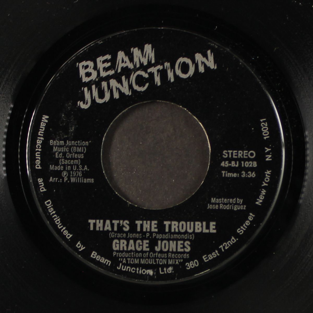 sorry / that's the trouble by GRACE JONES