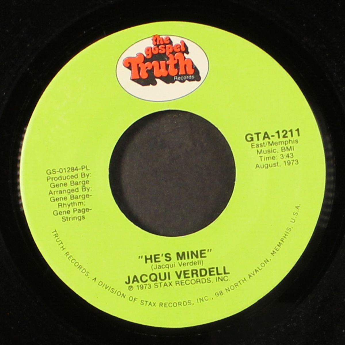 we're gonna have a good time / he's mine by JACQUI VERDELL