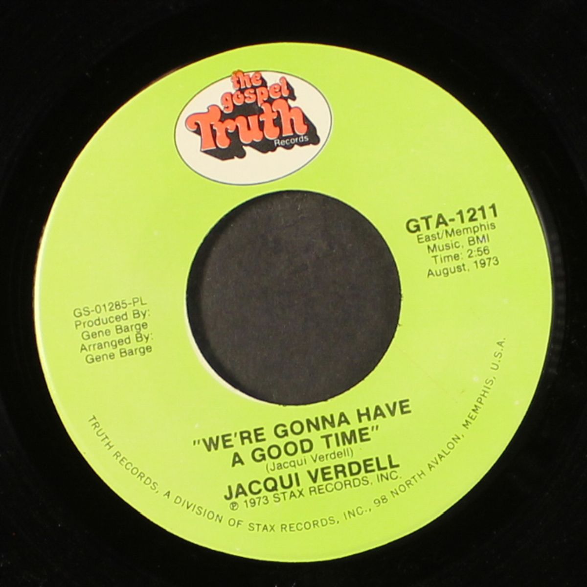 we're gonna have a good time / he's mine by JACQUI VERDELL