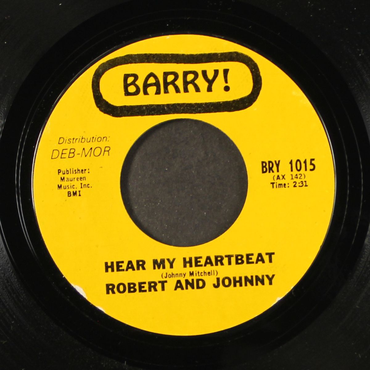 hear my heartbeat / try me pretty baby by ROBERT & JOHNNY