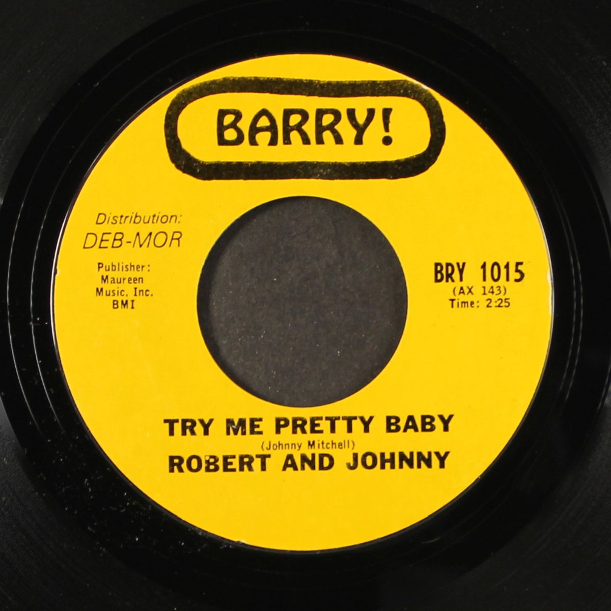 hear my heartbeat / try me pretty baby by ROBERT & JOHNNY