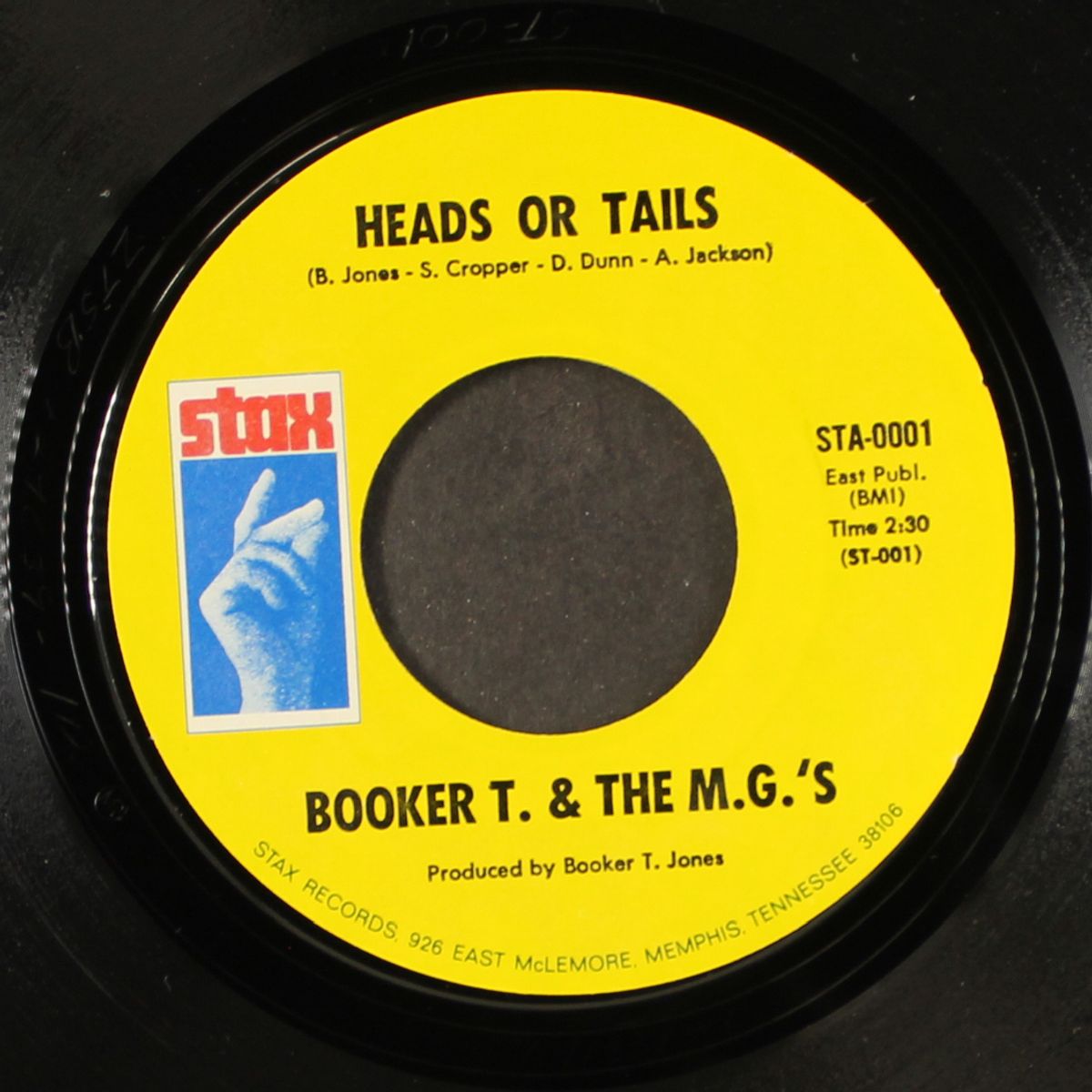 soul-limbo / heads or tails by BOOKER T & THE MG'S