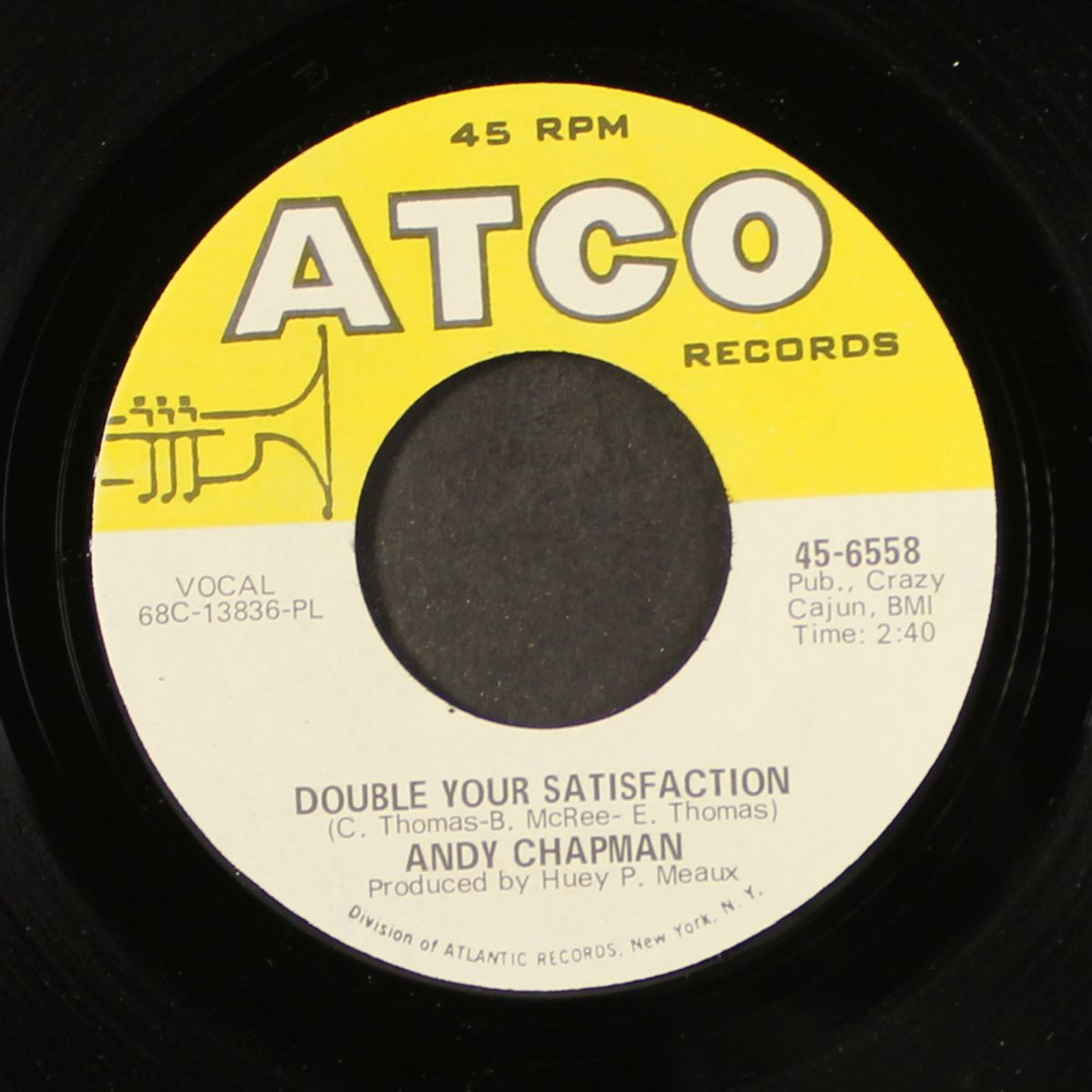 happy is the man / double your satisfaction by ANDY CHAPMAN