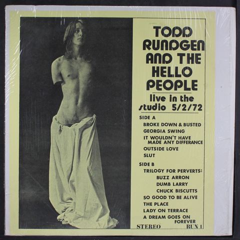 TODD RUNDGREN & HELLO PEOPLE