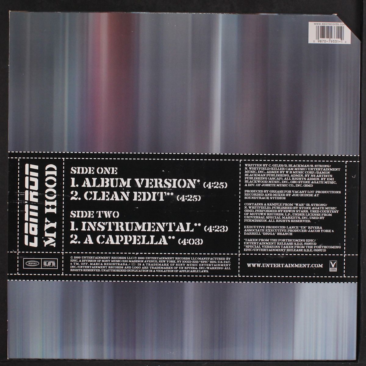 my hood / instro by CAM'RON