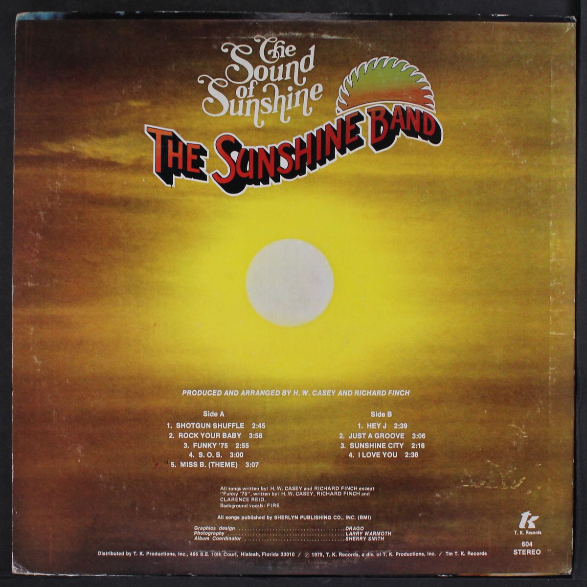 the sound of sunshine by SUNSHINE BAND