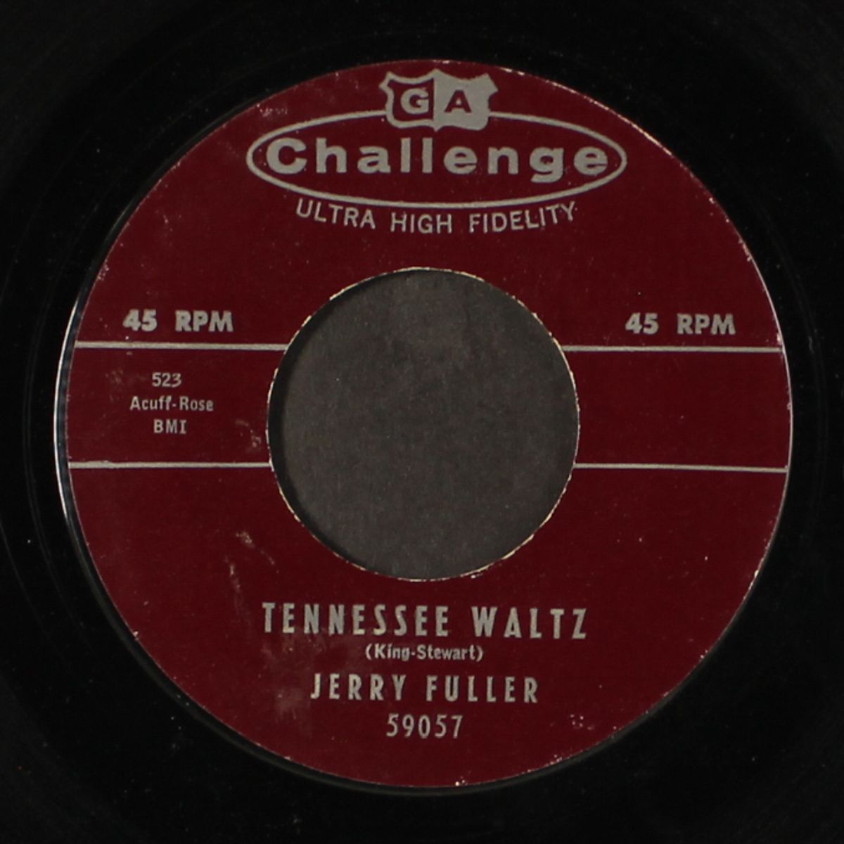 tennessee waltz / charlene by JERRY FULLER