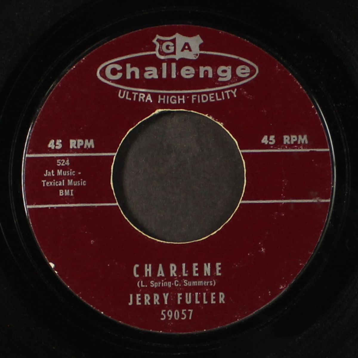 tennessee waltz / charlene by JERRY FULLER