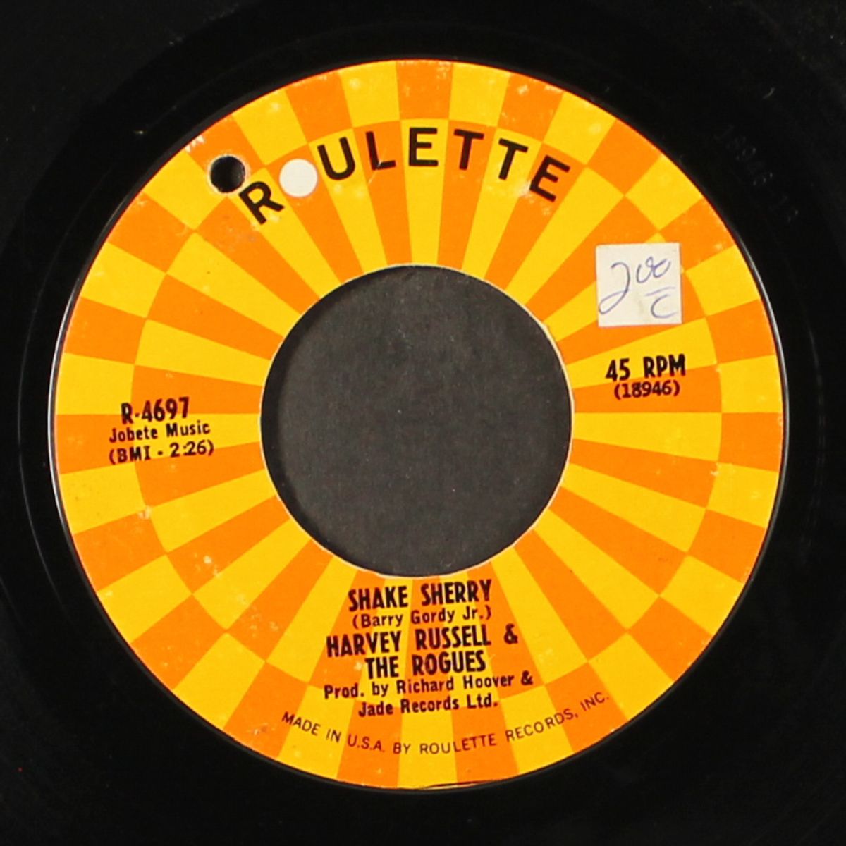 shake sherry / i'm still in love with you by HARVEY RUSSELL & ROGUES