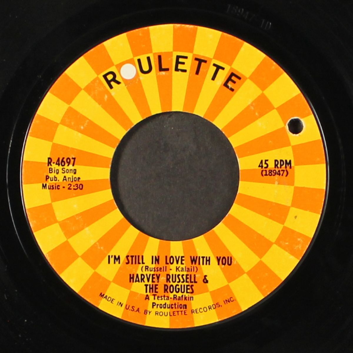shake sherry / i'm still in love with you by HARVEY RUSSELL & ROGUES